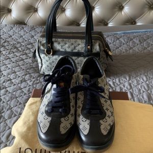 Louis Vuitton shoes and bag